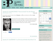 Tablet Screenshot of clubdelecturazamora.com